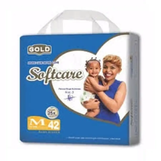 Softcare Gold Diaper Midi 42 Pieces 6.1-9 Kg